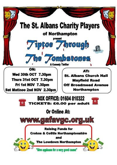 Tiptoe Through the Tombstones poster