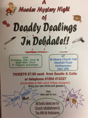 Murder Mystery Night  poster – The Charity Players